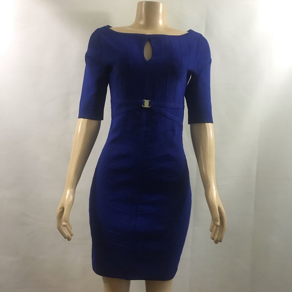Cache Dresses & Skirts - CACH’e 👠🍷Timeless stylish body con cobalt blue